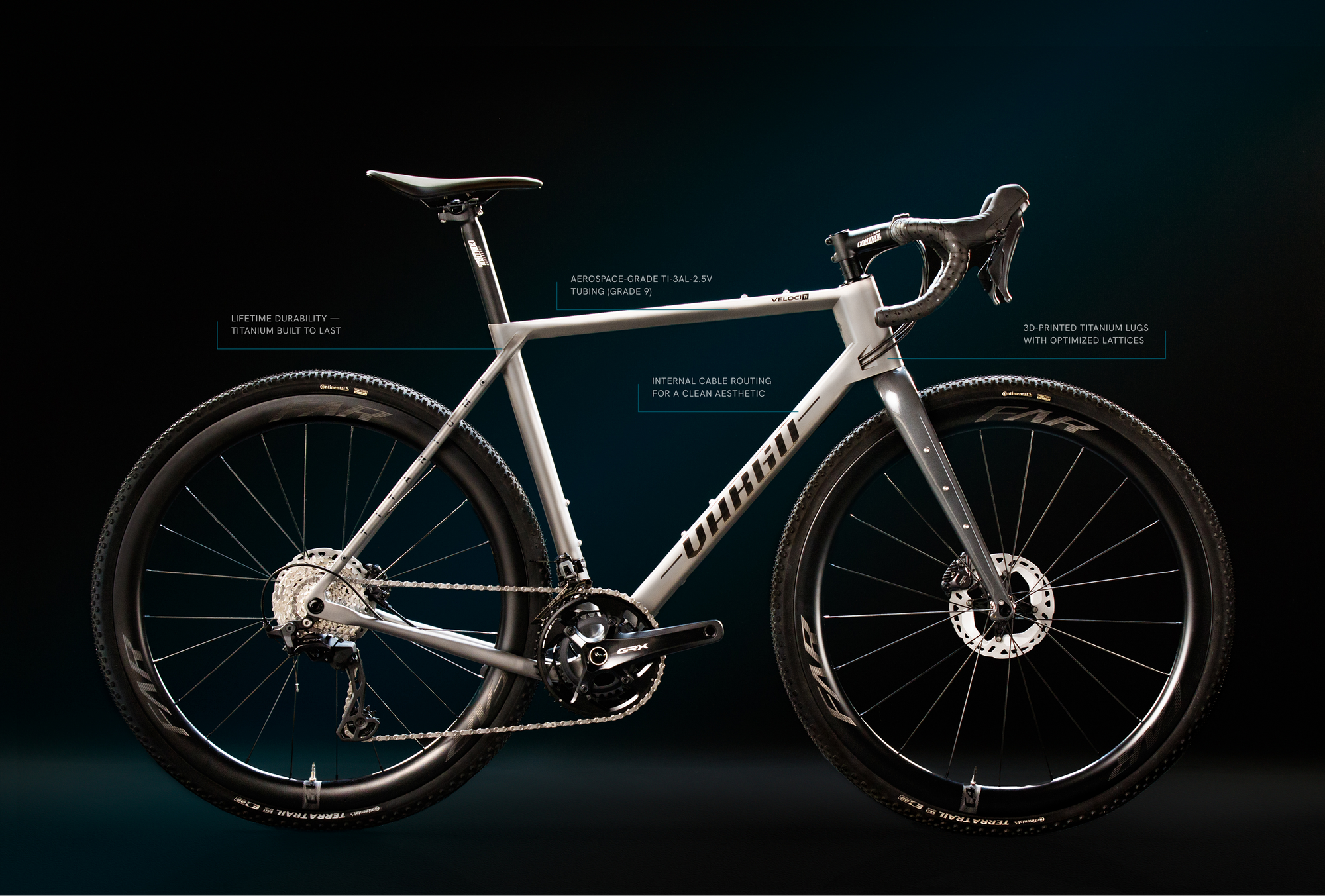 ENGINEERED WITH THE MOST ADVANCED 3D-PRINTED TITANIUM TECHNOLOGY